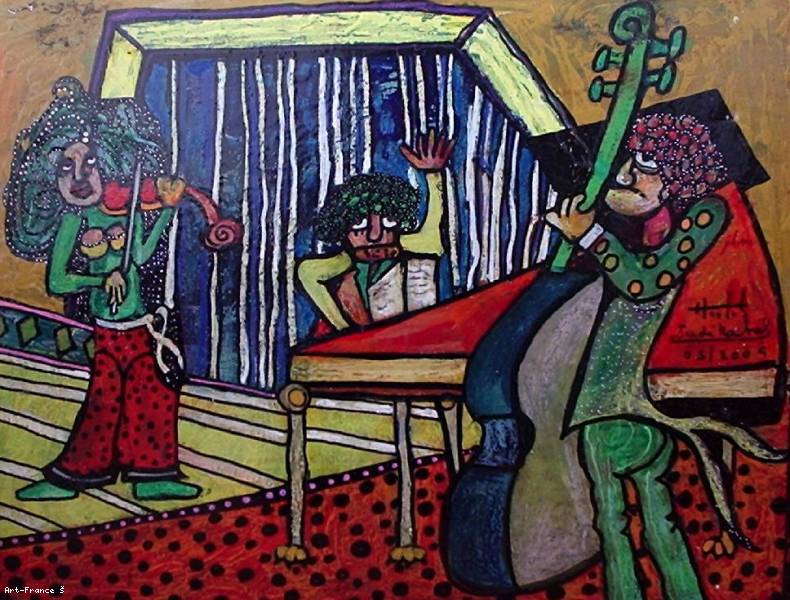 art contemporain , figuratif libre